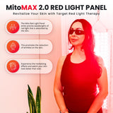 Detalle de LEDs del MitoMAX 2.0 para terapia de luz.