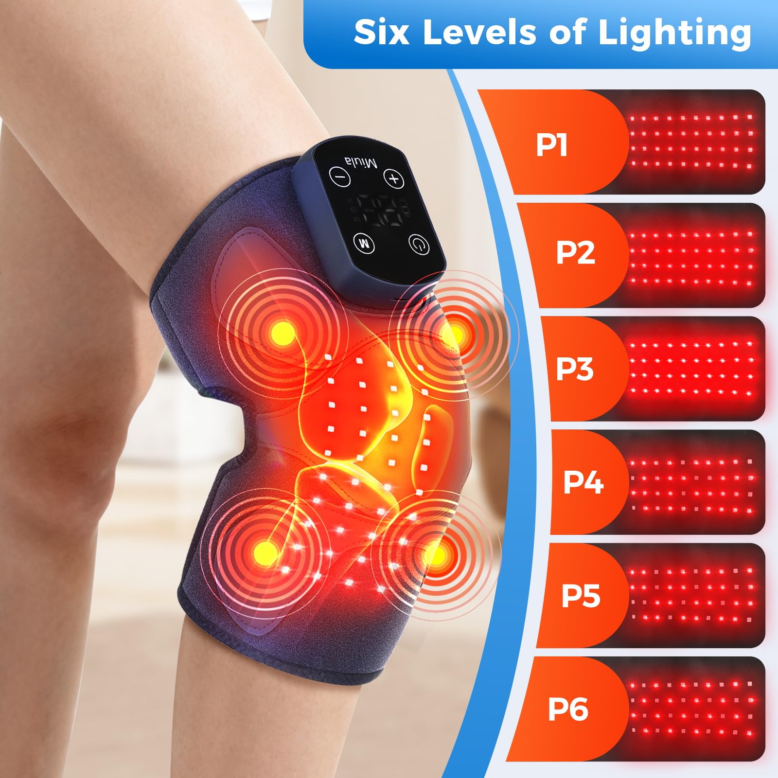 Miula control táctil facilita ajustar modos y calor
