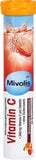 Mivolis Vitamina C, caja con 4 paquetes de 20 tabletas, conveniente para el hogar.