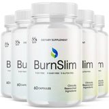 MJO Burnslim cápsulas, frente de la caja, apoyo para un estilo de vida activo.
