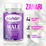 MJO Zanari gomitas: porción diaria fácil de medir.