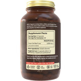 Frasco de vidrio MK Supplements con tapa metálica de alta calidad