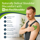 MLAB FlexiShoulder contiene ajenjo para acción herbal suave en la zona del hombro