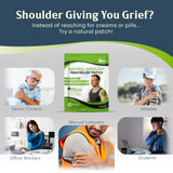 MLAB FlexiShoulder liberación gradual de ingredientes durante 8 horas para confort sostenido