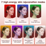 MLriyl máscara con 108 diodos de alta energía para cobertura facial uniforme