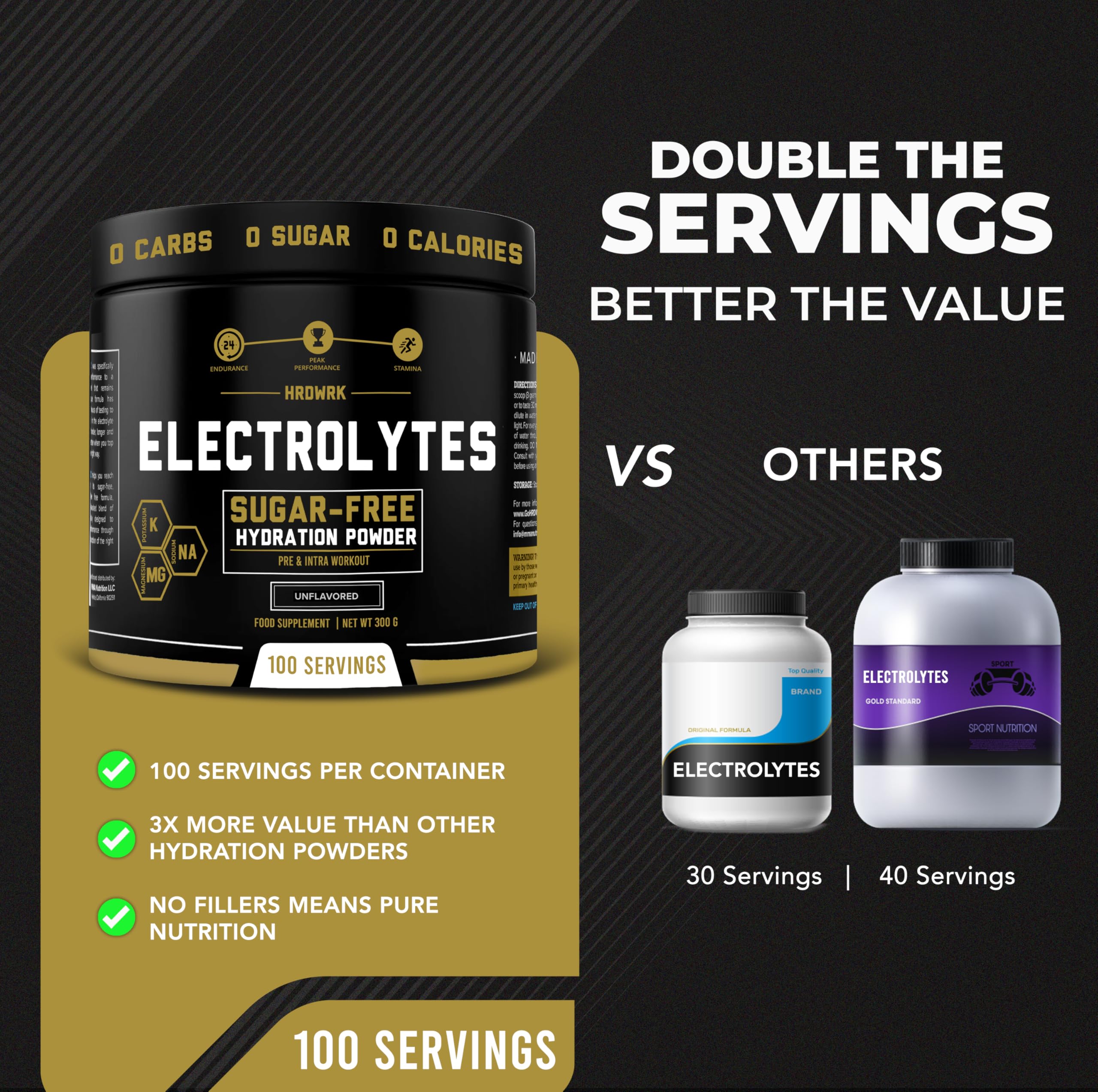 MMA Nutrition HRDWRK, botella deportiva, lista para entrenamientos y salidas al aire libre.