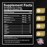 MMA Nutrition HRDWRK, mezcla en agua, experiencia neutral y sin calorías.