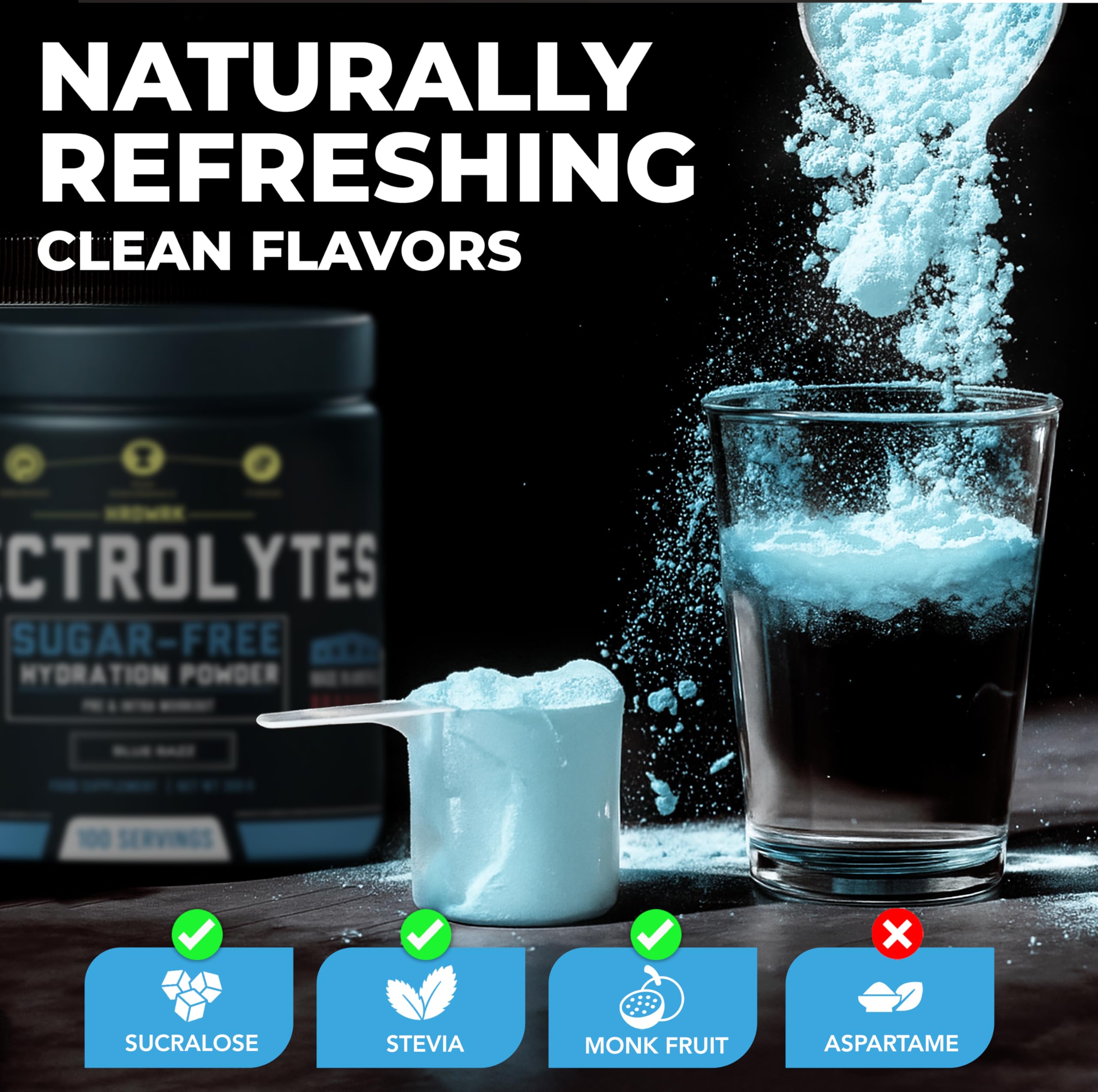 MMA Nutrition HRDWRK: mezcla fácil en agua fría
