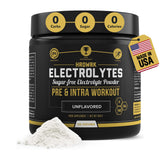 MMA Nutrition HRDWRK, empaque de polvo, ayuda a mantener la hidratación durante entrenamientos.