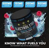 MMA Nutrition HRDWRK: vaso con electrolitos para entrenamientos prolongados