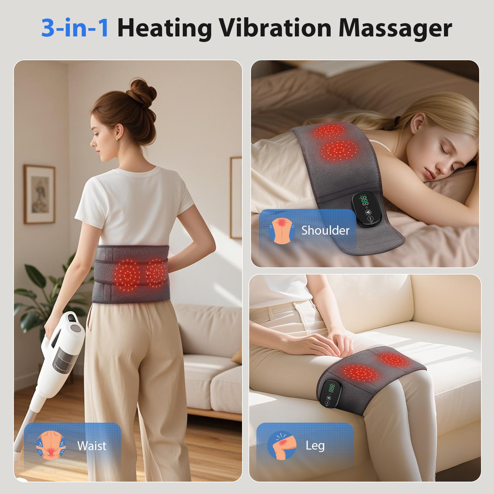 MoACEY batería 5000mAh ofrece hasta 3 horas de uso.