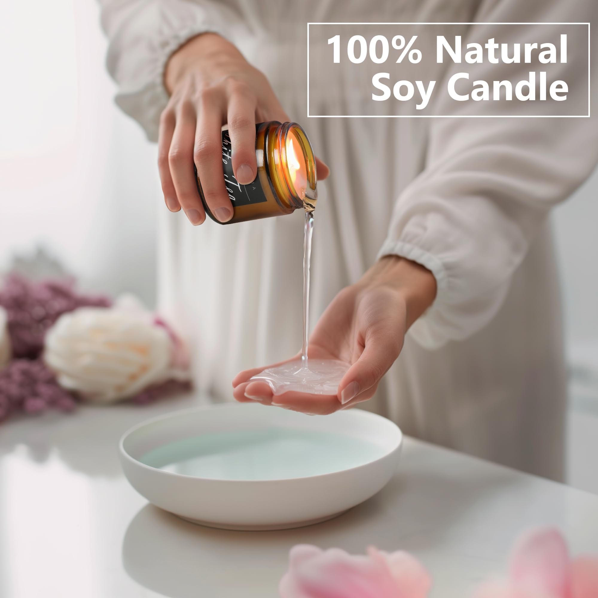 MOASITN Vela Patchouli duracion de aroma hasta 40 horas