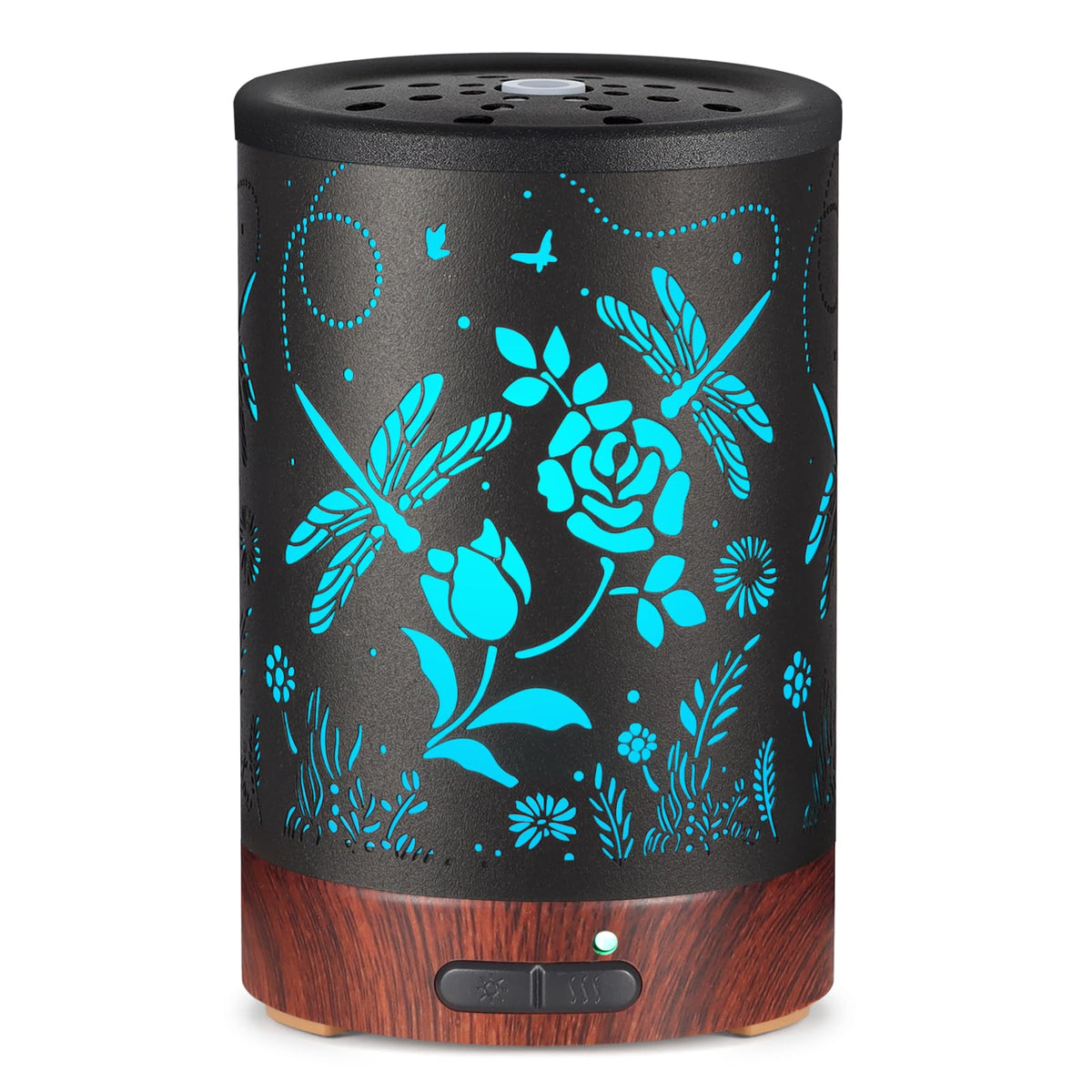 Difusor Mocosa con 7 colores de luz, ideal para aromaterapia y relajación en casa