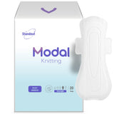 MODAL pad nocturno con alas, protección para dormir sin fugas.