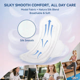 MODAL pads: confort sin friccion, ideal para horas sedentarias.