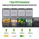 MODENGKONGJIAN compartimentos con capacidad para vitaminas y aceites