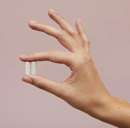 Modern Fertility Prenatal Multivitamin en empaque: fácil de almacenar y usar.