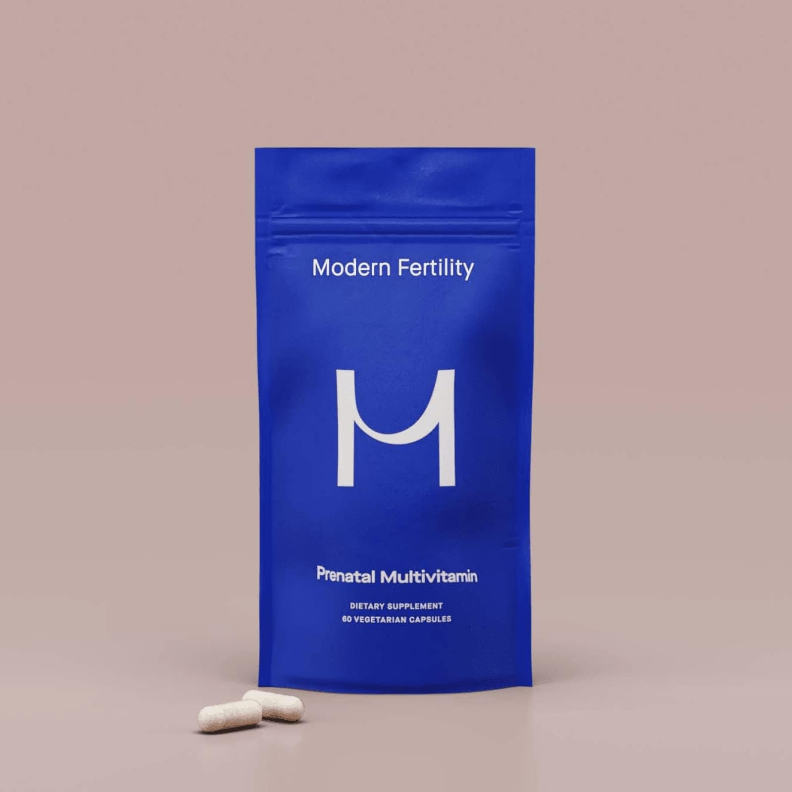 Uso diario de Modern Fertility Prenatal Multivitamin para concepción, embarazo y lactancia.