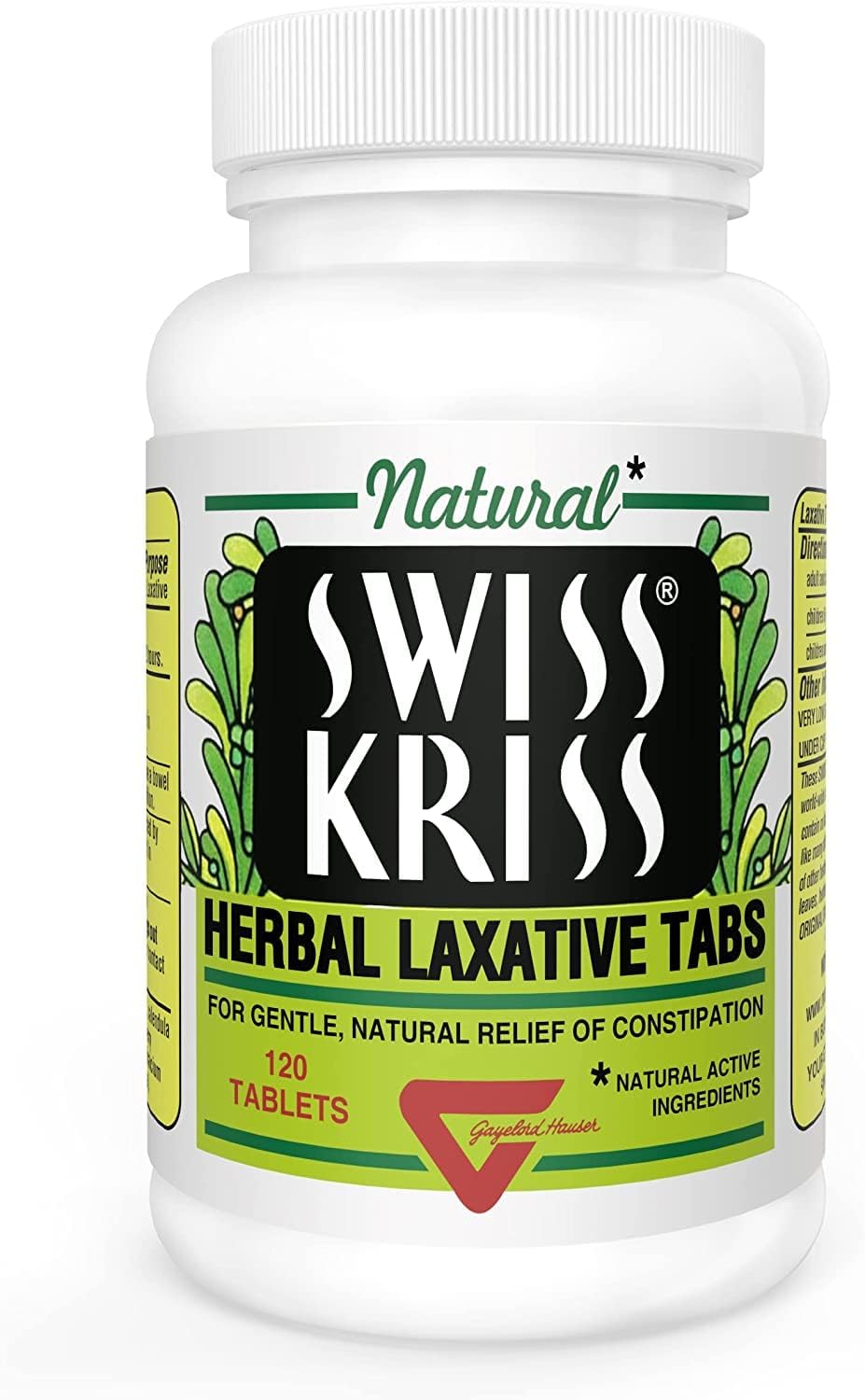Tabletas Swiss Kriss en empaque, apoyo suave para el tránsito diario.