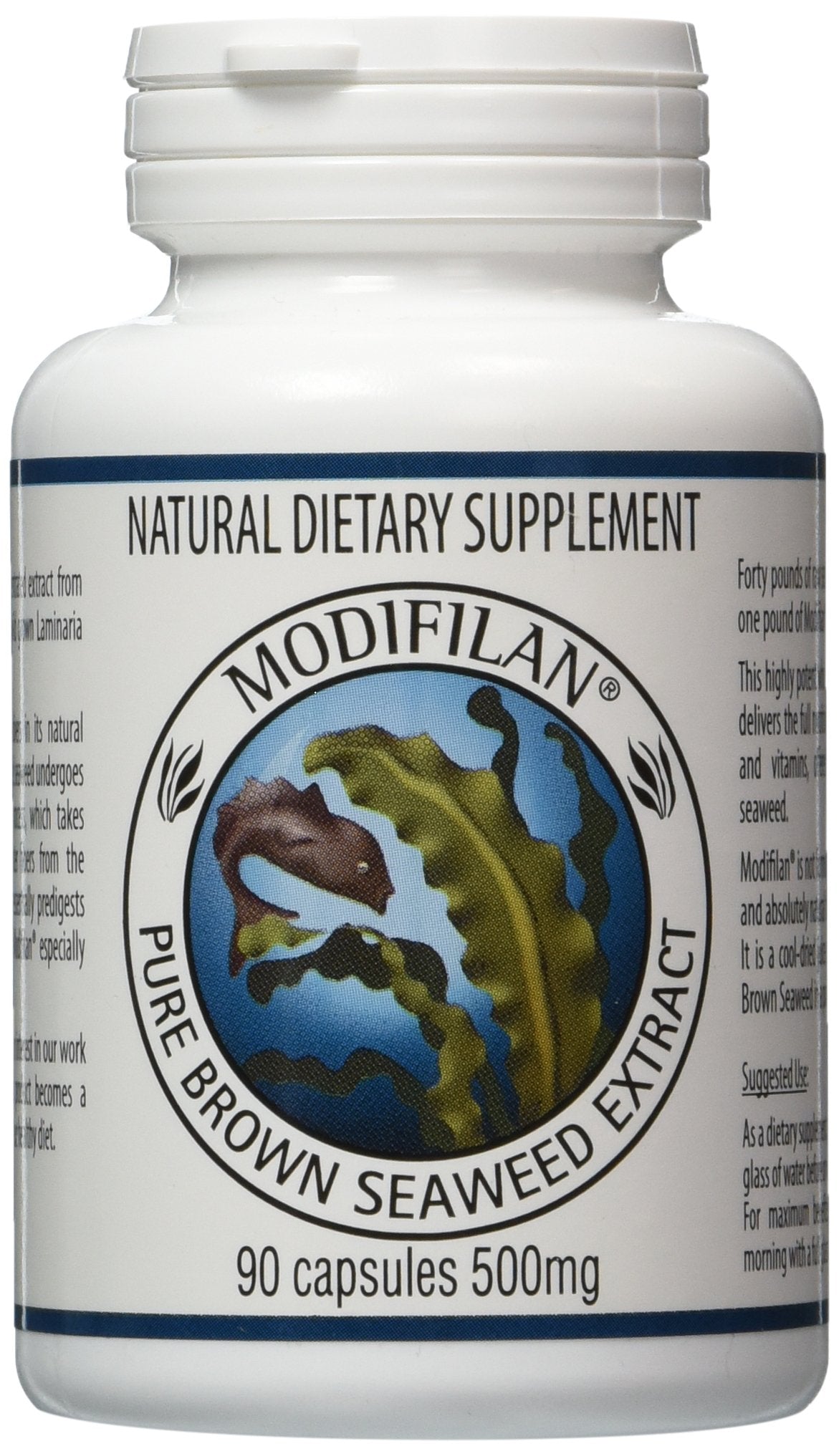 Modifilan cápsulas — botella visible, potencial apoyo al metabolismo y bienestar diario.