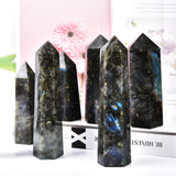 MOGEMT Labradorita: regalo ideal para amantes de cristales, inspira exploración personal y calma.