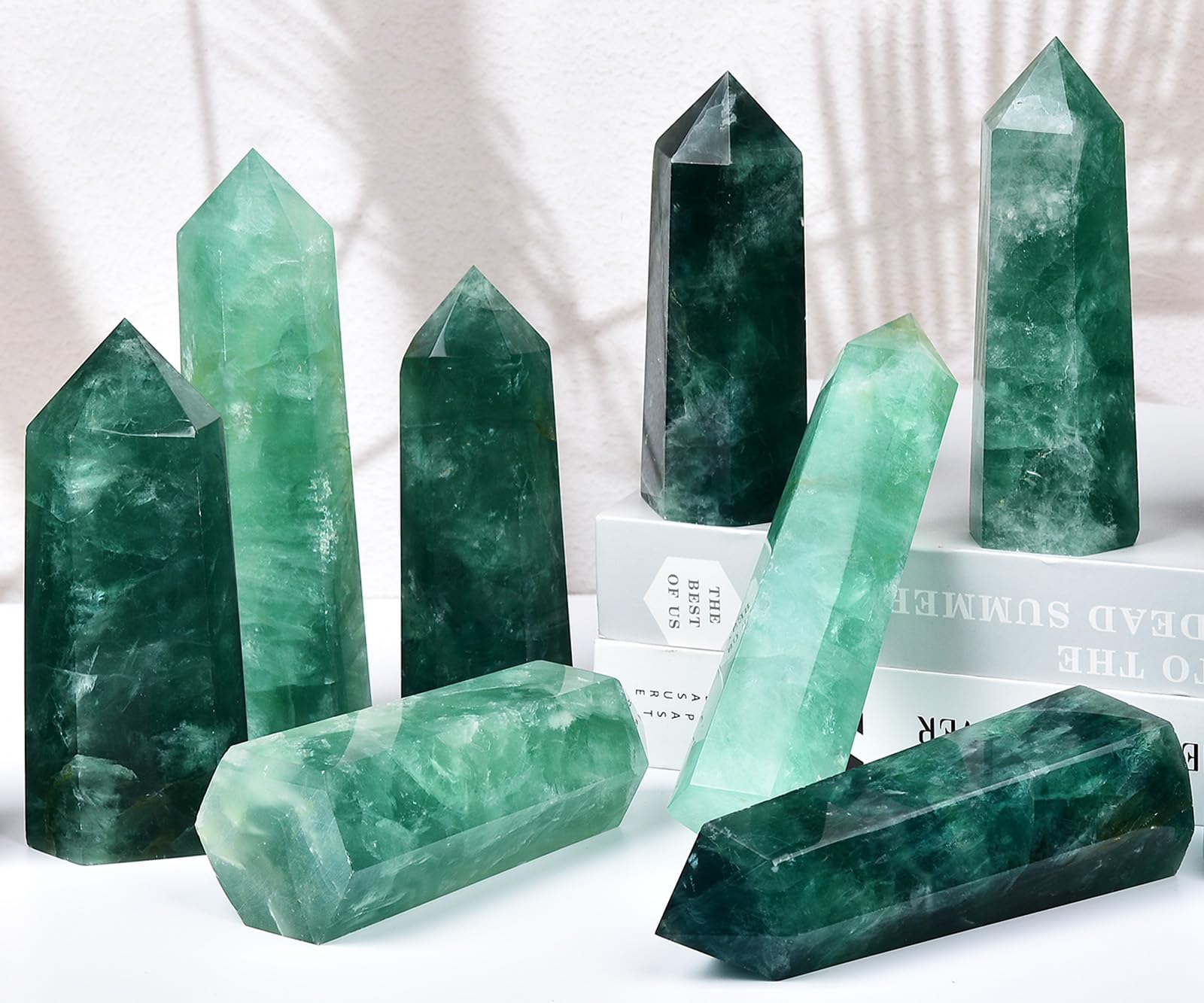 Uso en meditación y Reiki con fluorita verde de MOGEMT