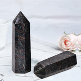 MOGEMT Torre Astrophyllite ideal para meditación zen y enfoque mental.