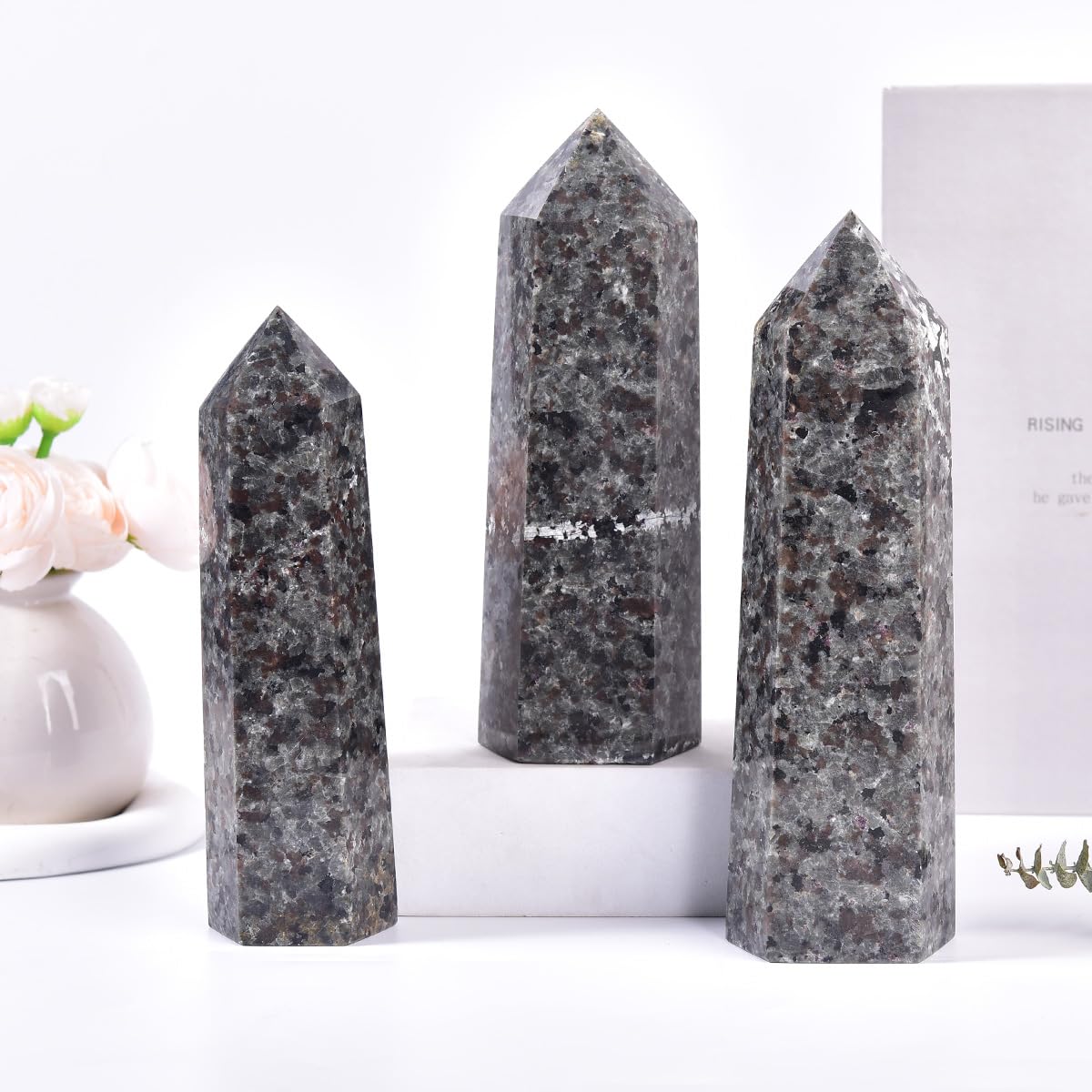 Uso para meditación y Reiki con Yooperlite de MOGEMT, enfoque y calma