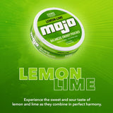 MOJO Pouches, ingredientes clave ginseng y yerba mate para bienestar.