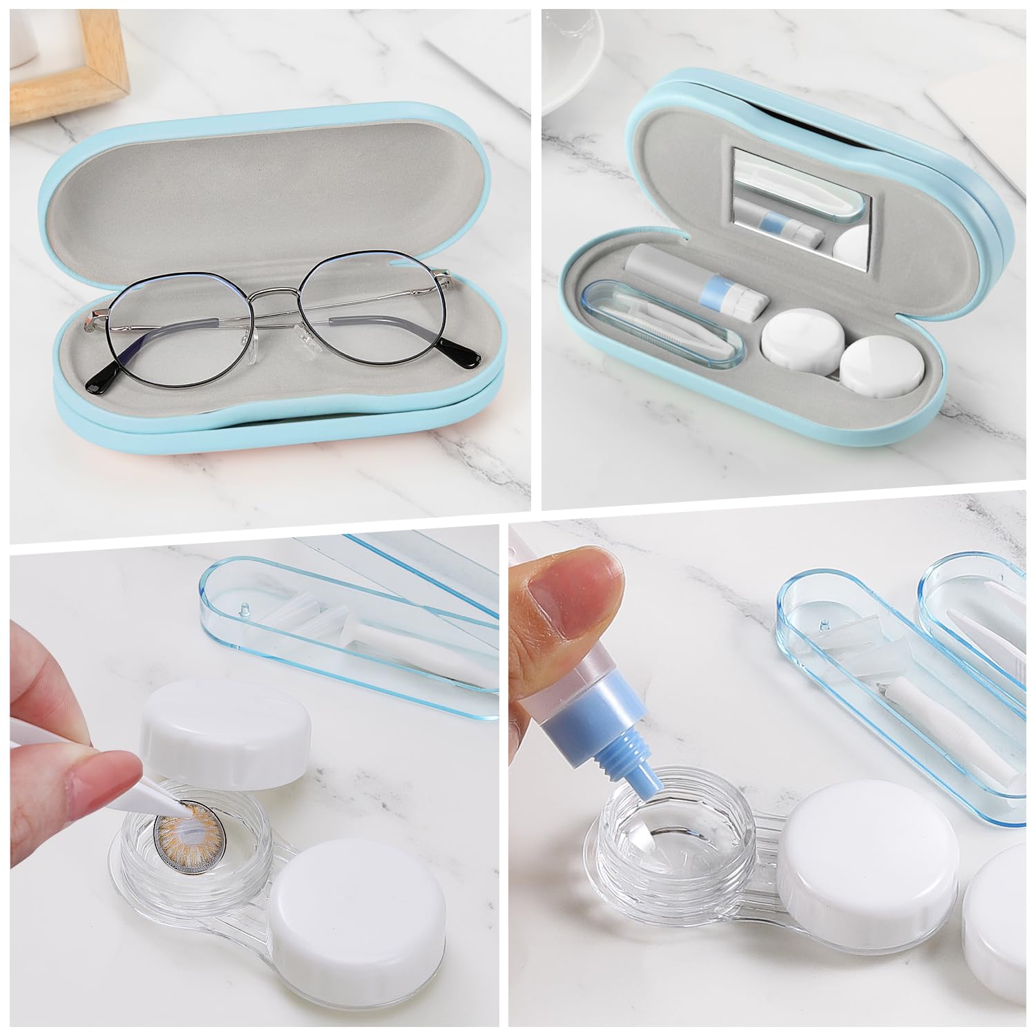 Bolsa para lentes de sol MoKo, ideal para viaje.
