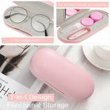 MoKo caja de lentes con accesorios, todo en un solo estuche