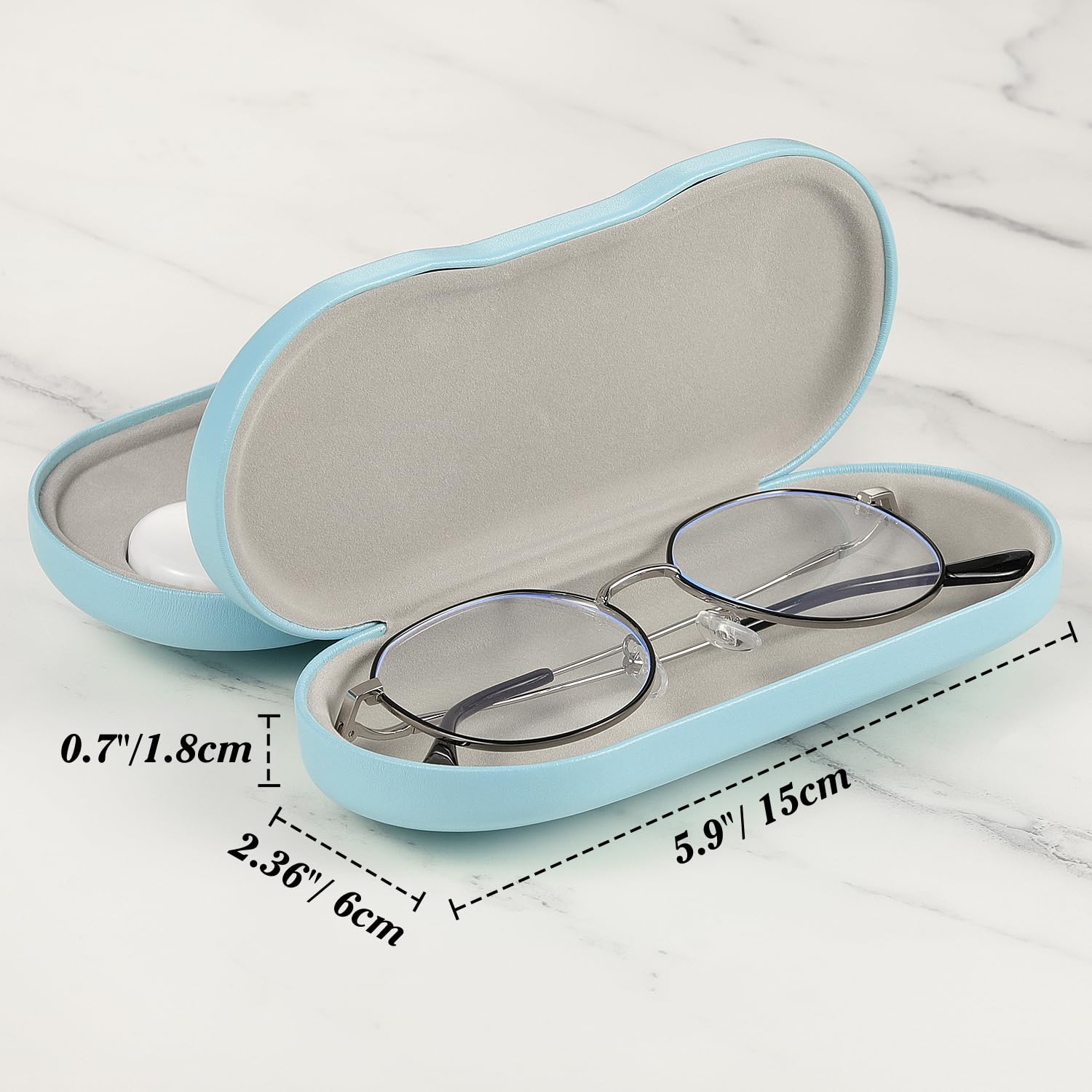 Protección contra golpes y rayones para gafas MoKo.