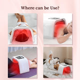 Molamoya fuente de luz 180 grados, cobertura amplia para rostro y cuerpo.