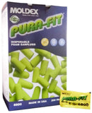 Tapones auditivos Moldex 6800 Pura-fit en caja, protección cómoda para ambientes ruidosos.