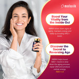 Molorik Pure NMNH: certificado GMP que garantiza seguridad y calidad.