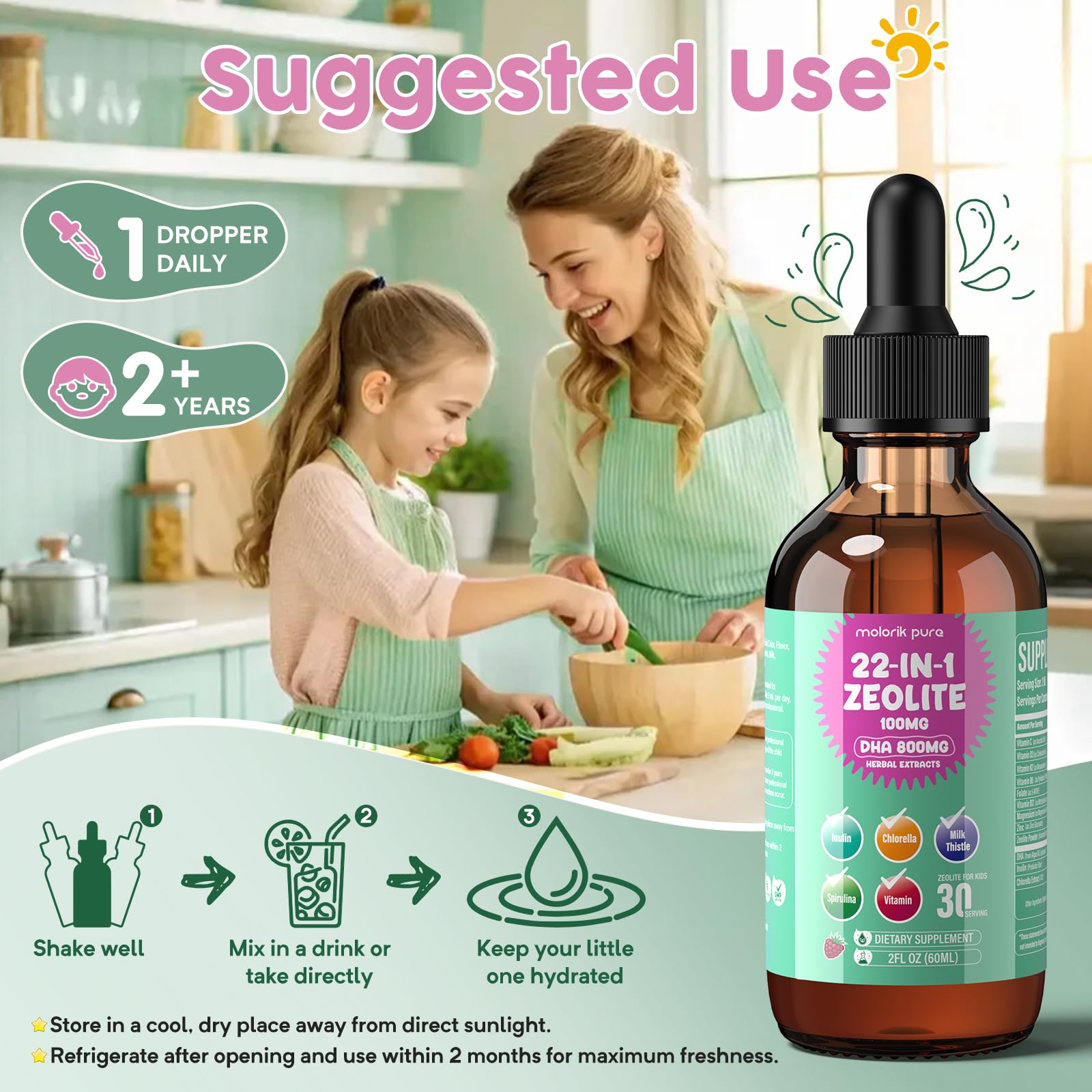 Molorik Pure Sabor a Fresa, experiencia agradable al tomarse