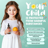 Molorik Pure Zeolita Drops sabor fresa, opción conveniente para consumo diario infantil.