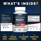 Cápsulas MOM NUTRIX NAD liposomal para consumo diario