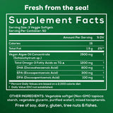 MOM NUTRIX omega-3 alga vida saludable, apoyo potencial para un estilo de vida activo.