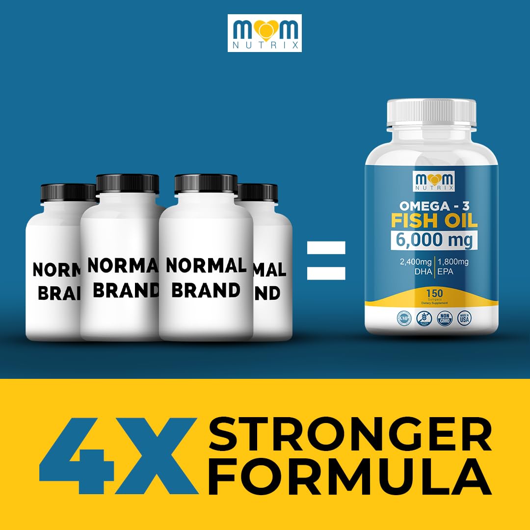 MOM NUTRIX Omega-3 etiqueta: información clara y trazabilidad de calidad
