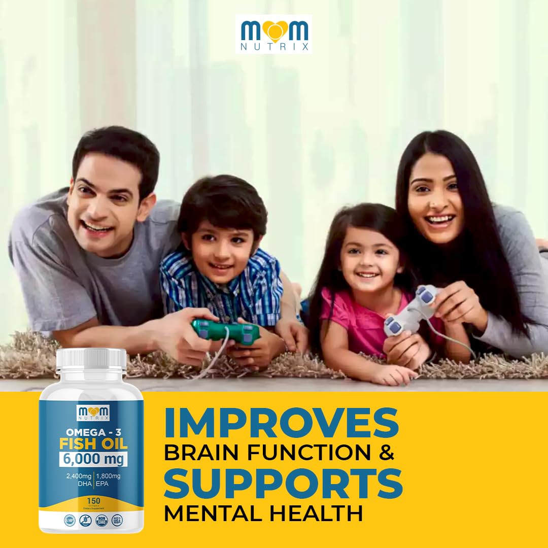 MOM NUTRIX Omega-3 proceso de calidad: laboratorio tercero verifica potencia y pureza
