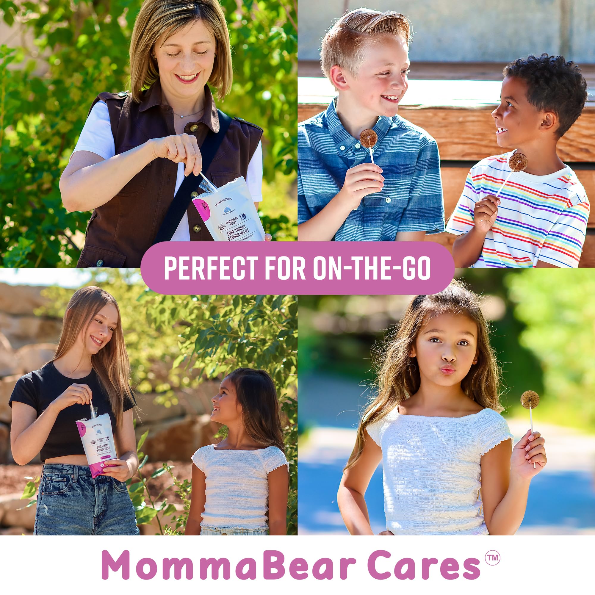 Producto orgánico con sello de calidad para niños.