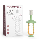 Momcozy cepillo para bebé con cerdas 360° para limpieza suave
