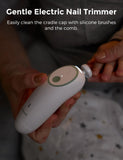 Momcozy dedo cepillo dental, limpia lengua y encías para higiene.