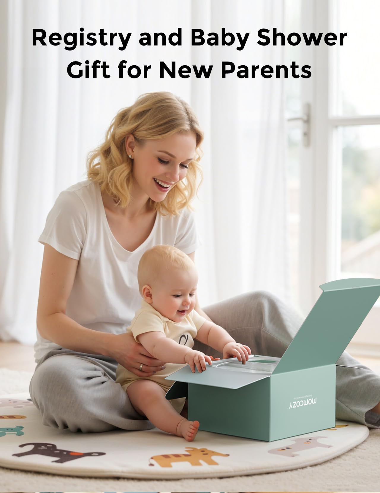 Momcozy regalo para fiesta de bebe, opción práctica para nuevos padres.