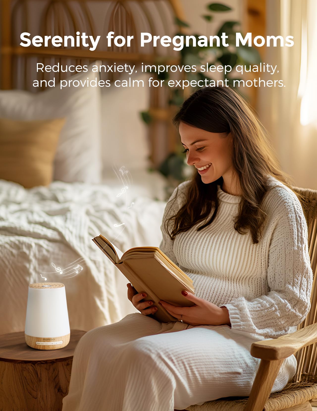 Momcozy control remoto y app permiten gestionar sonidos desde cualquier lugar