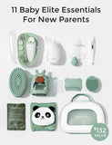 Momcozy Elite Kit: Aspirador nasal, limpieza suave y silenciosa para bebé.