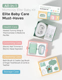 Momcozy Elite Kit: Envoltura estomacal caliente para comodidad del bebé.