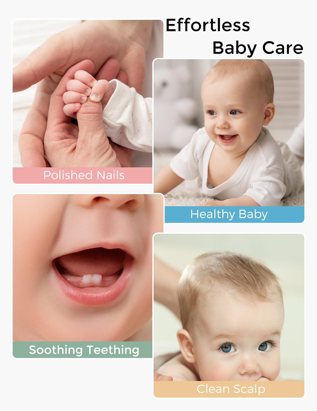 Momcozy Elite Kit: Mordedor seguro para dentición del bebé.