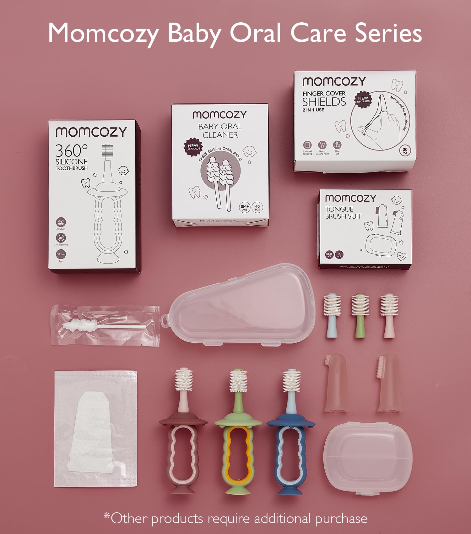 Momcozy kit higiene bucal para bebé, opción práctica para viajes